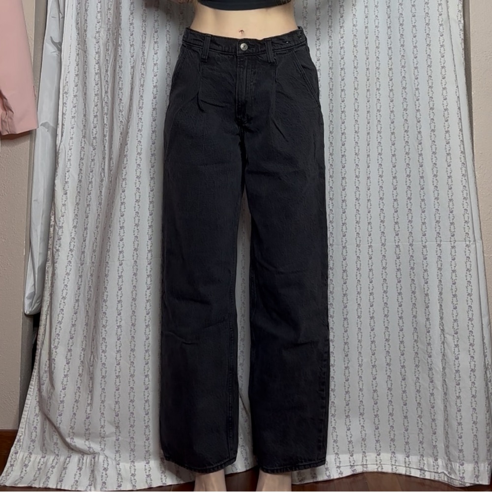 Abercrombie & Fitch Black High-Rise Jeans